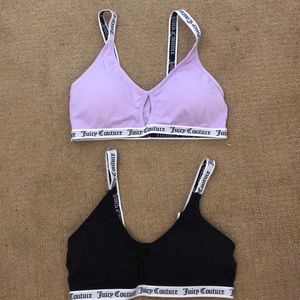 2 juicy couture sports bras